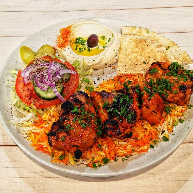 Chicken Kebob Plate