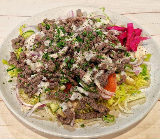 Beef Shawarma Salad
