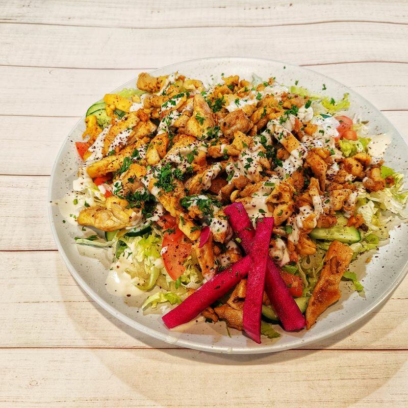 Chicken Shawarma Salad