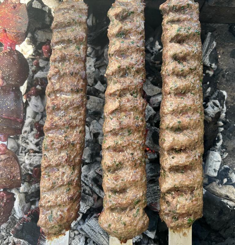 Kufta Mix Parsley Skewer