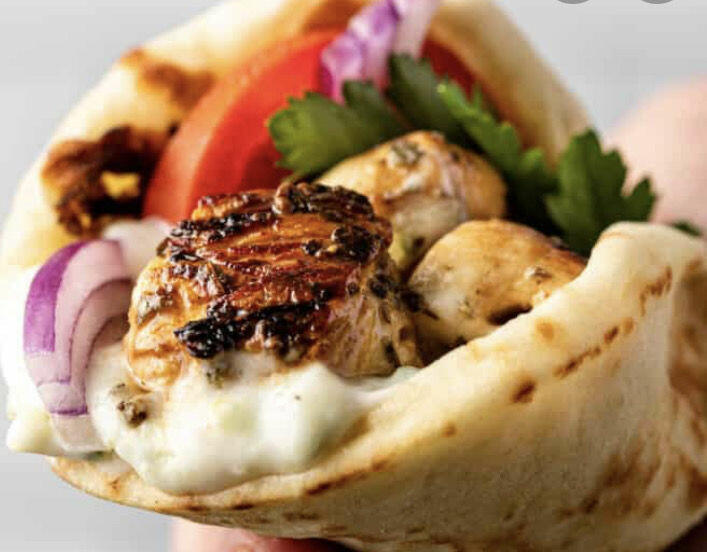 Chicken Kebob Wrap