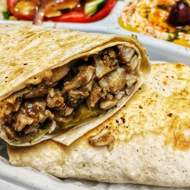 Beef Shawarma Wrap